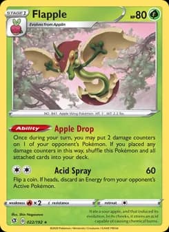 Flapple — Rebel Clash — Holo Rare
