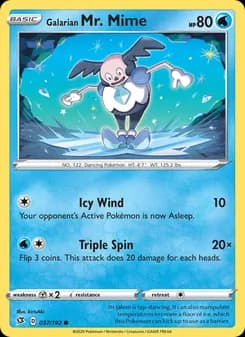 Galarian Mr. Mime — Rebel Clash — Common