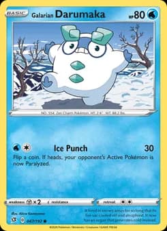 Galarian Darumaka — Rebel Clash — Common