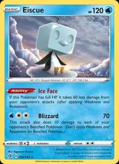 Eiscue — Rebel Clash — Holo Rare