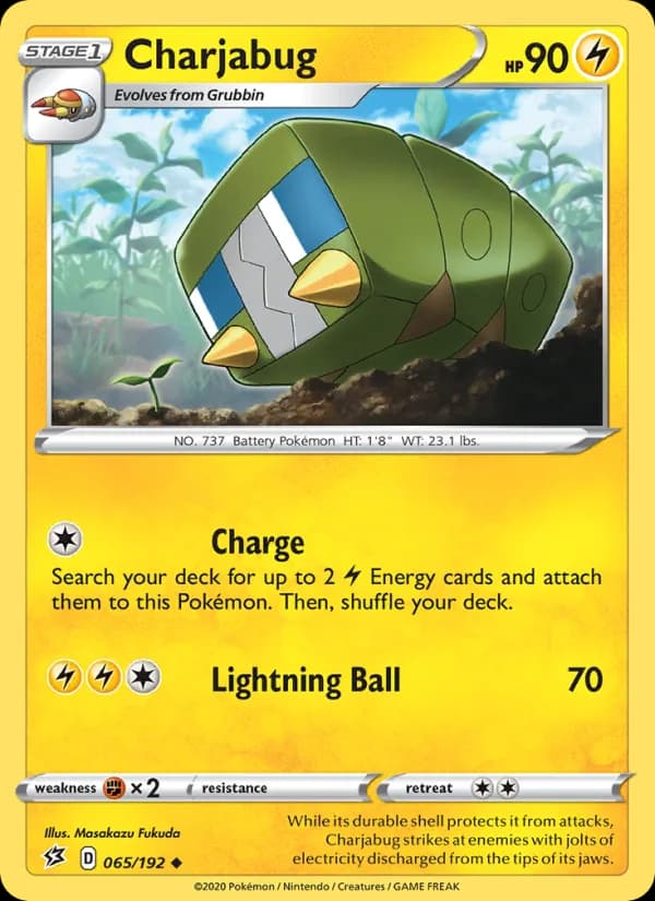 Charjabug — Rebel Clash, Uncommon