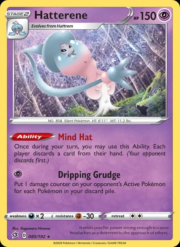 Hatterene — Rebel Clash, Holo Rare