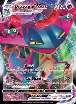 Dragapult VMAX — Rebel Clash — Holo Rare VMAX