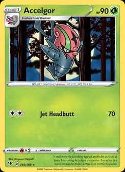Accelgor — Darkness Ablaze — Rare