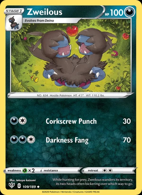 Zweilous — Darkness Ablaze, Uncommon