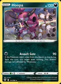Hoopa — Darkness Ablaze — Holo Rare