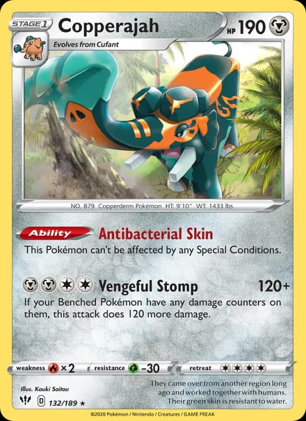Copperajah — Darkness Ablaze, Holo Rare