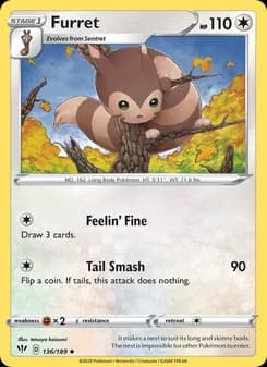 Furret — Darkness Ablaze — Uncommon