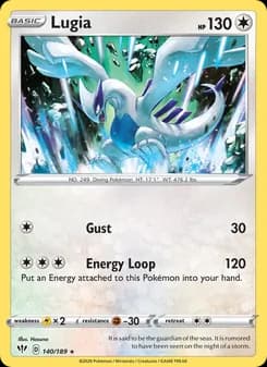 Lugia — Darkness Ablaze — Rare