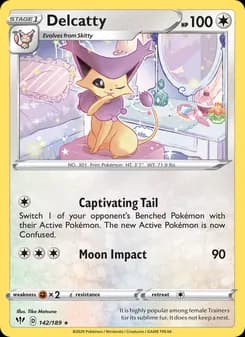 Delcatty — Darkness Ablaze — Rare