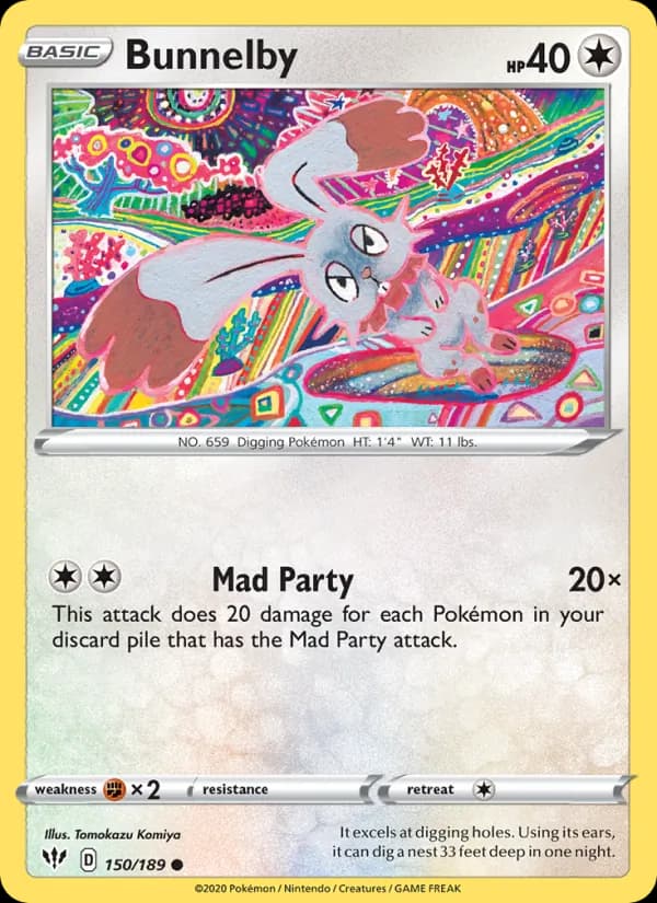 Bunnelby — Darkness Ablaze, Common