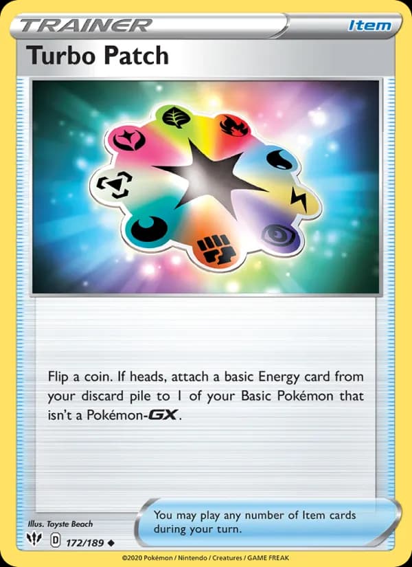 Turbo Patch — Darkness Ablaze, Uncommon