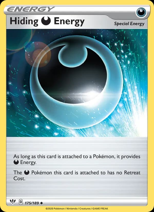Hiding Darkness Energy — Darkness Ablaze, Uncommon