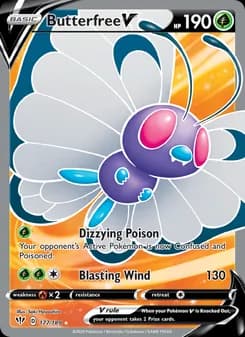 Butterfree V — Darkness Ablaze — Ultra Rare