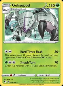 Golisopod — Darkness Ablaze — Holo Rare