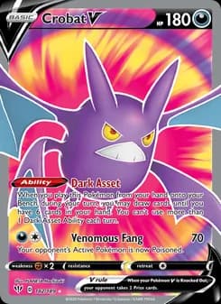 Crobat V — Darkness Ablaze — Ultra Rare