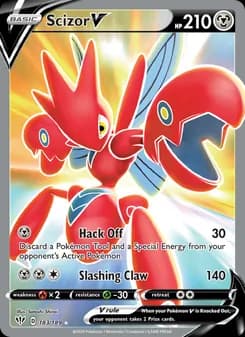 Scizor V — Darkness Ablaze — Ultra Rare