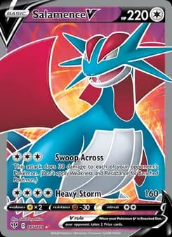 Salamence V — Darkness Ablaze — Ultra Rare