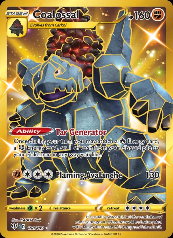 Coalossal — Darkness Ablaze, Secret Rare