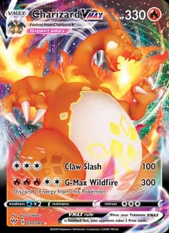 Charizard VMAX — Darkness Ablaze — Holo Rare VMAX