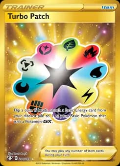 Turbo Patch — Darkness Ablaze — Secret Rare