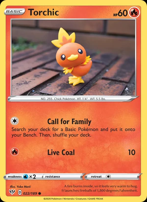 Torchic — Darkness Ablaze, Common