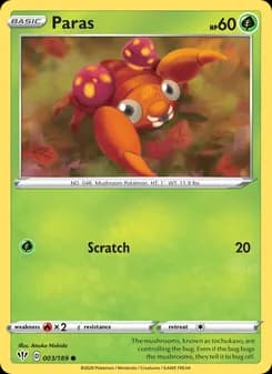 Paras — Darkness Ablaze — Common