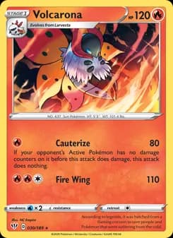Volcarona — Darkness Ablaze — Rare