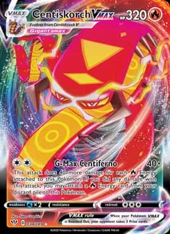 Centiskorch VMAX — Darkness Ablaze — Holo Rare VMAX