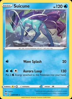 Suicune — Darkness Ablaze — Holo Rare