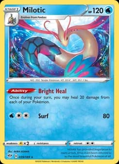 Milotic — Darkness Ablaze — Holo Rare