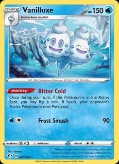 Vanilluxe — Darkness Ablaze — Rare
