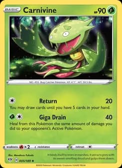 Carnivine — Darkness Ablaze — Uncommon