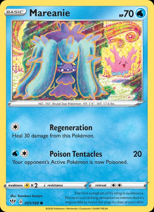 Mareanie — Darkness Ablaze, Common