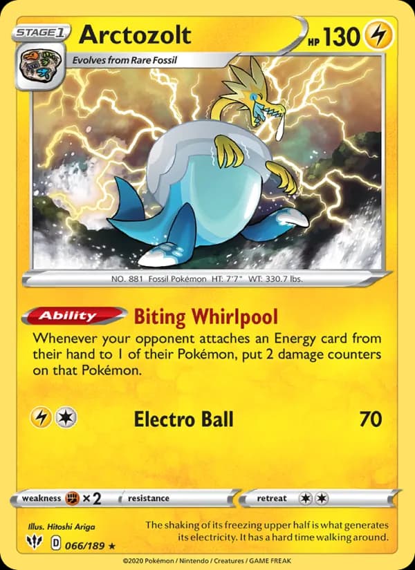 Arctozolt — Darkness Ablaze, Holo Rare