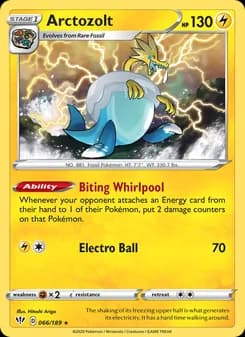 Arctozolt — Darkness Ablaze — Holo Rare