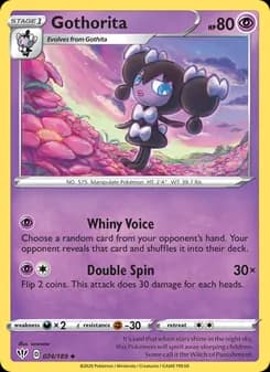 Gothorita — Darkness Ablaze — Uncommon