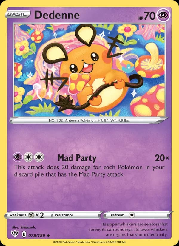 Dedenne — Darkness Ablaze, Uncommon