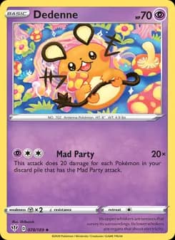 Dedenne — Darkness Ablaze — Uncommon
