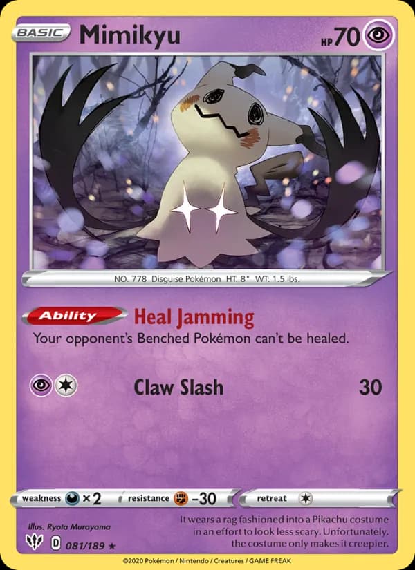 Mimikyu — Darkness Ablaze, Rare