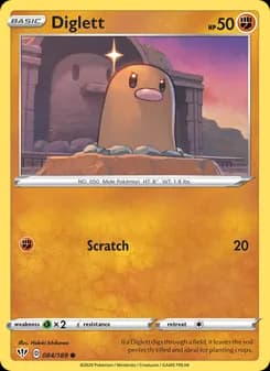 Diglett — Darkness Ablaze — Common