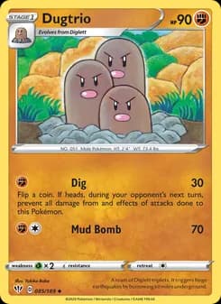 Dugtrio — Darkness Ablaze — Uncommon