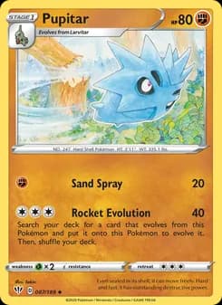 Pupitar — Darkness Ablaze — Uncommon