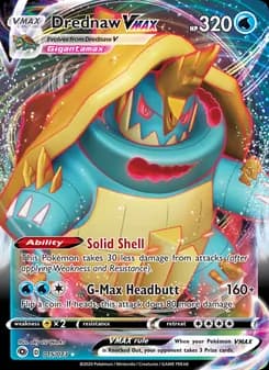 Drednaw VMAX — Champion's Path — Holo Rare VMAX