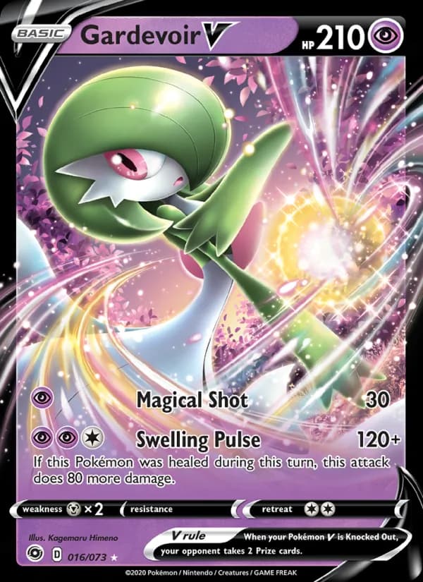 Gardevoir V — Champion's Path, Holo Rare V