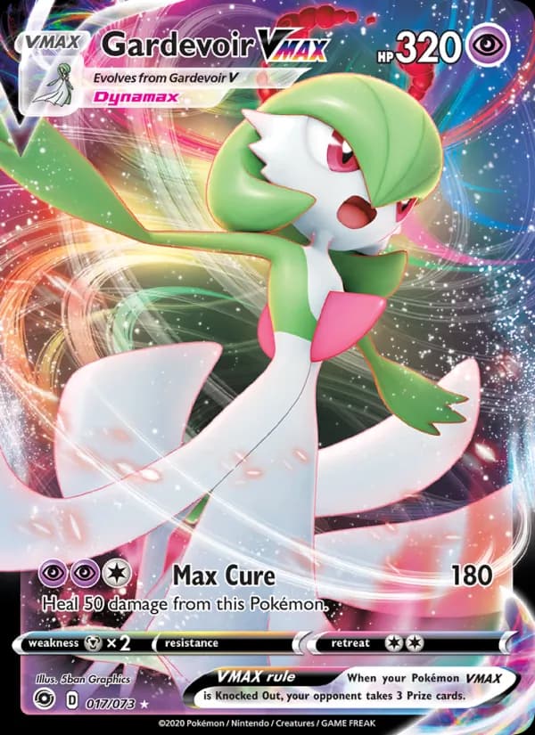 Gardevoir VMAX — Champion's Path, Holo Rare VMAX
