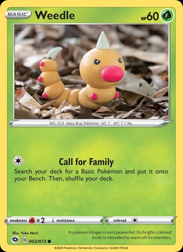 Weedle — Champion's Path, Common
