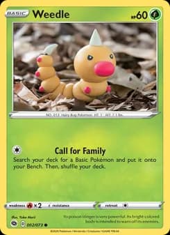 Weedle — Champion's Path