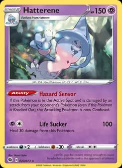 Hatterene — Champion's Path — Holo Rare