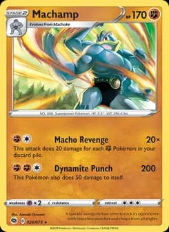Machamp — Champion's Path — Holo Rare